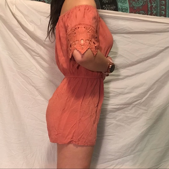 Iris Orange Romper S or Youth L - Picture 5 of 6